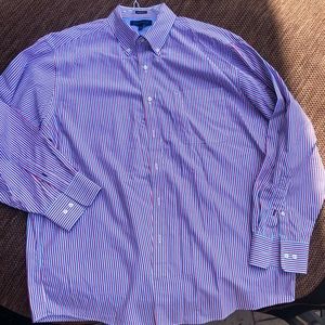 Men’s Tommy Hilfiger button down striped shirt